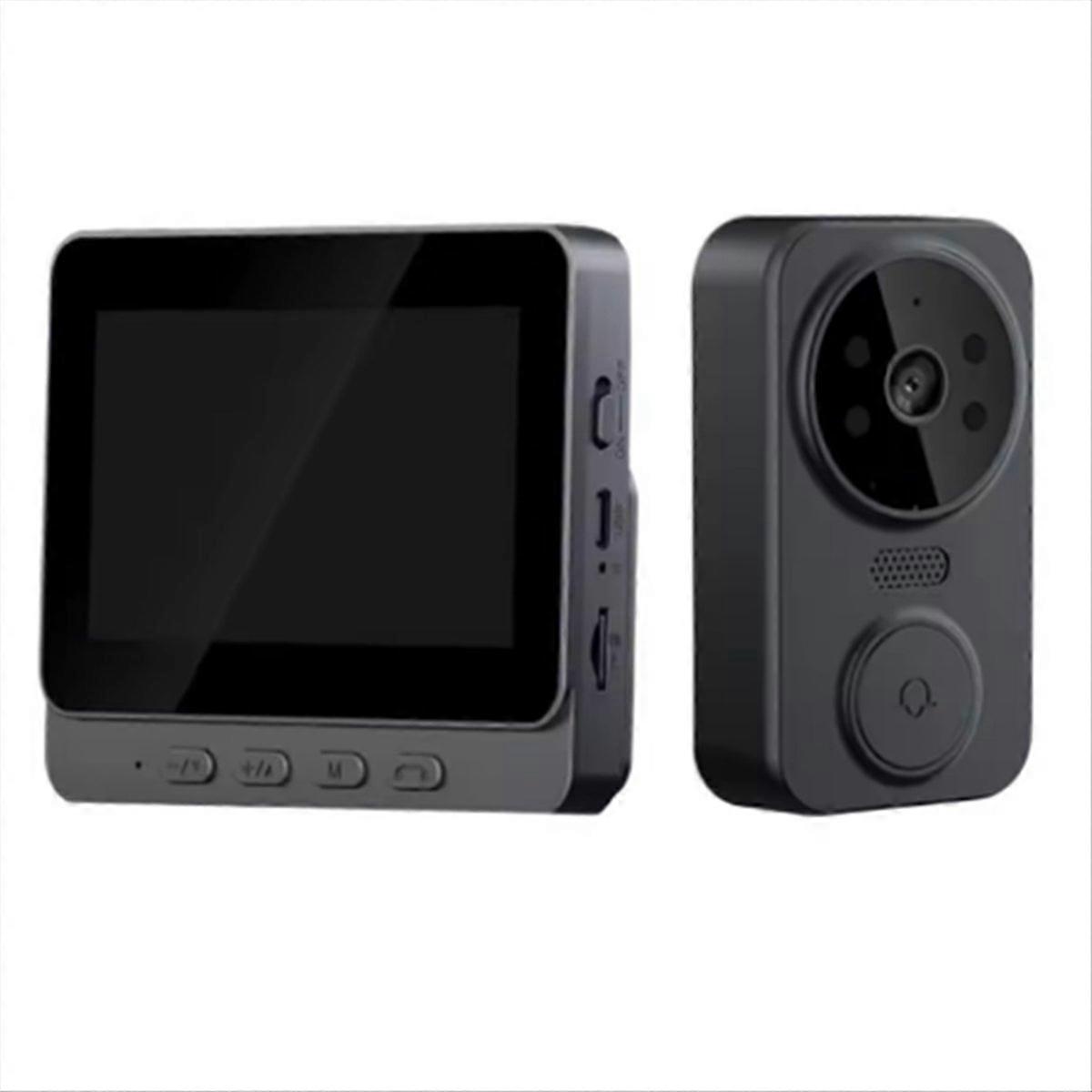 Digital 2.4G WiFi IR Night Vision Wireless Doorbell Two-Way Intercom