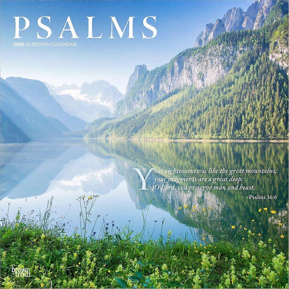 Browntrout Psalms Calendar 2026