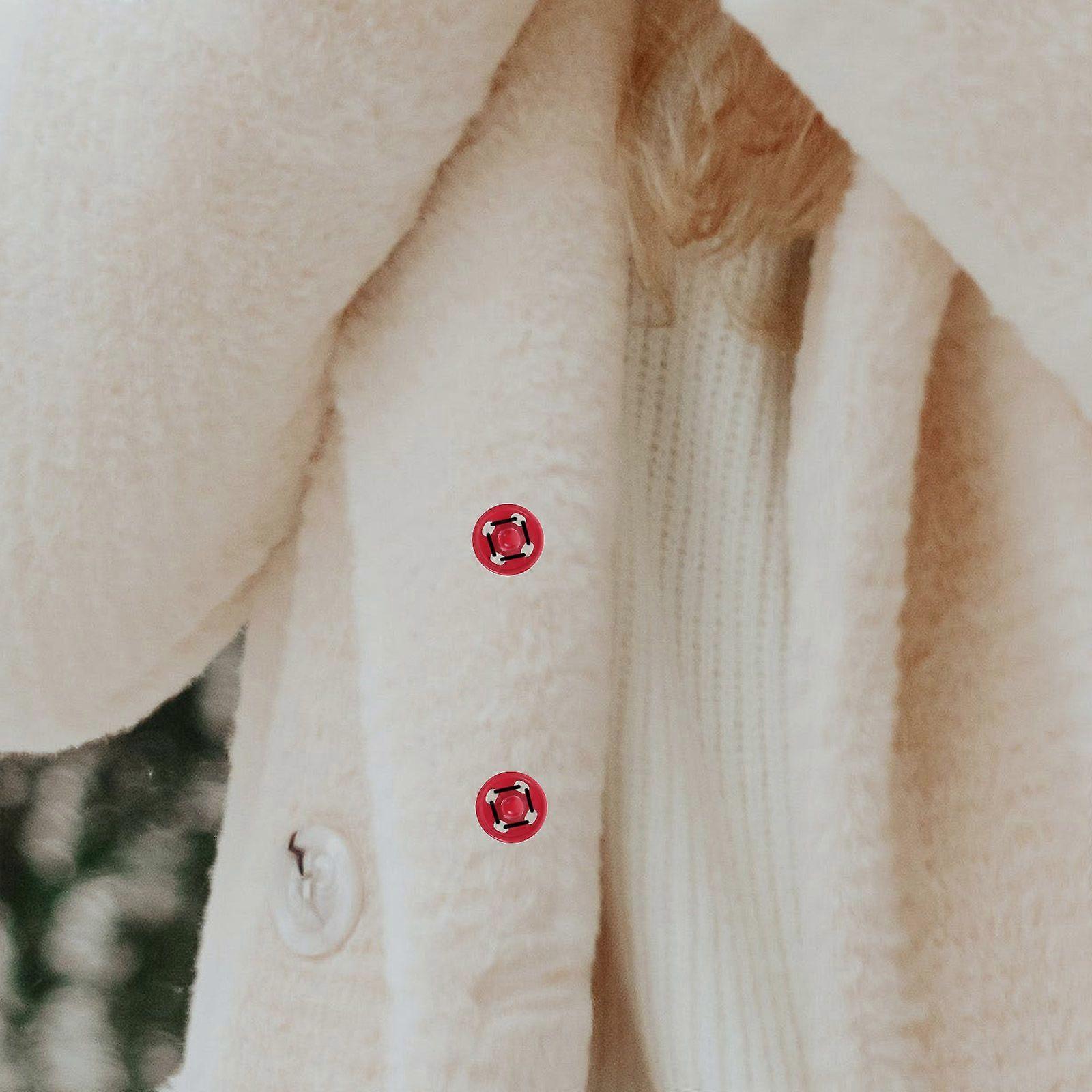 50 par metallklädtryckknappar Premiumtryckknapp Hållbart tryckknapp