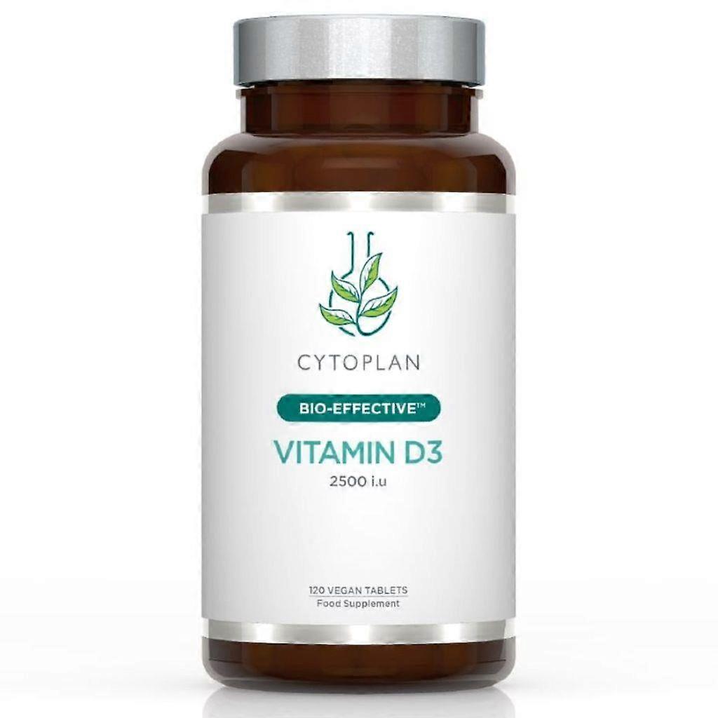 Cytoplan Vegan Vitamin D3 2500iu Tablets 120