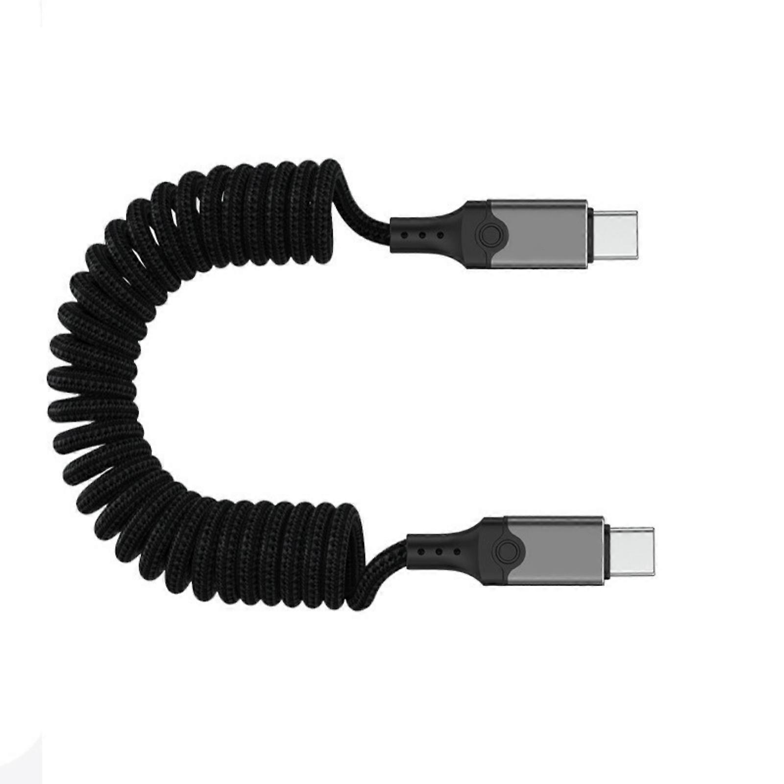 USB5 Braided Charging Cable 240W Power Delivery 80Gbps Speed 16K Resolution for Type C Electronics Multicolor