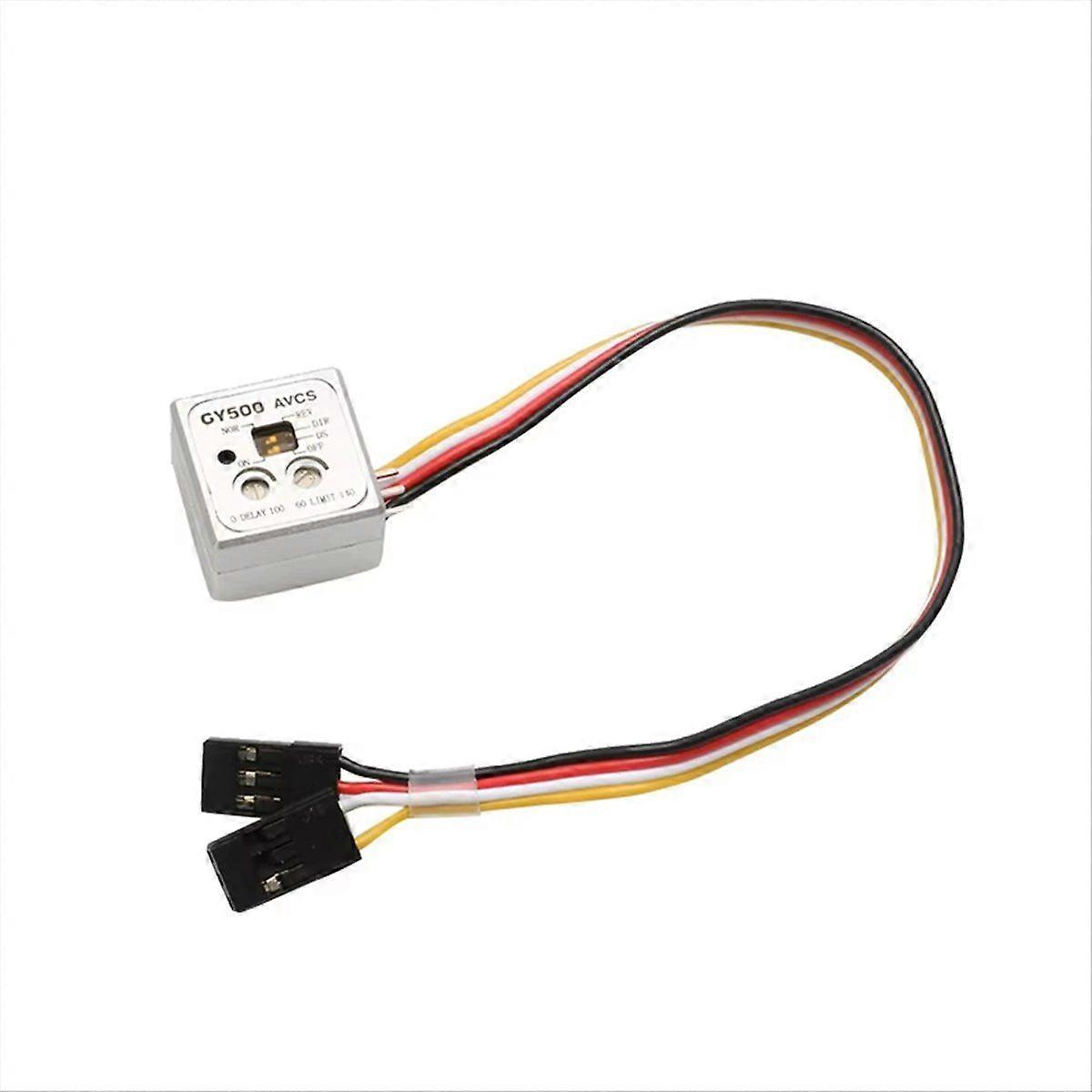 Single- Lock Head Gyroscope GY500 Heading-Lock Gyro for RC Helicopter Model Car Direction Control