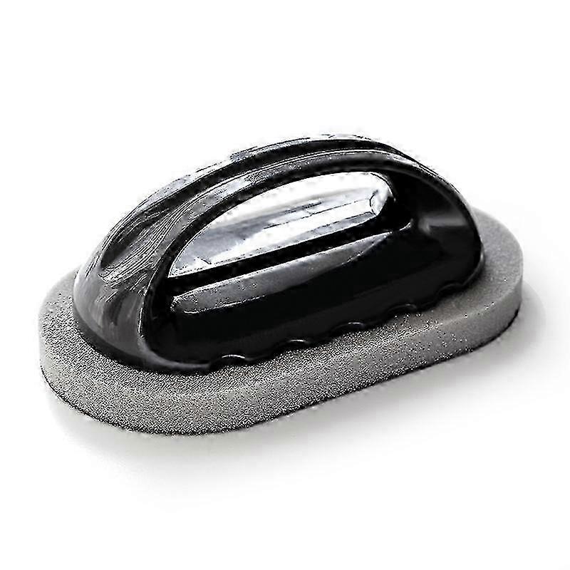 Emery Sponge Kitchen Pot Brush with Handle 3PCS, Reusable and Washable Eraser Cleaner Rust Cleaning Tool