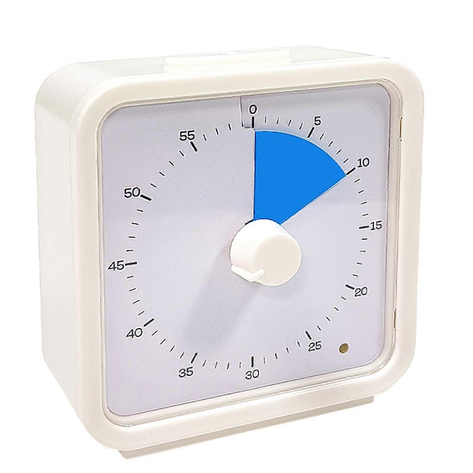 Portable Count Down Timer Blue Visual Countdown Clock With Clear Display For Efficient Time Tracking