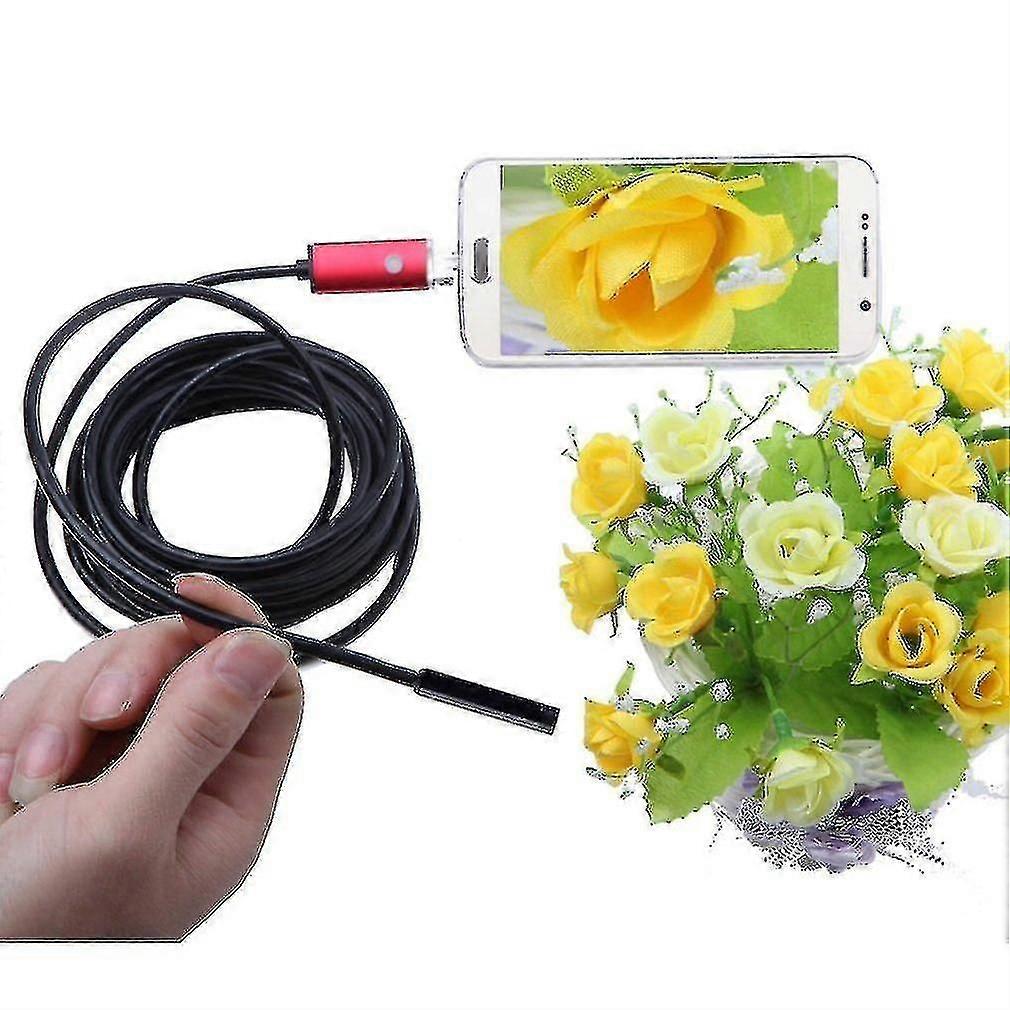 An99 5.5mm 6 Led Endoskop Borescope Inspektionskamera För Android / för pc