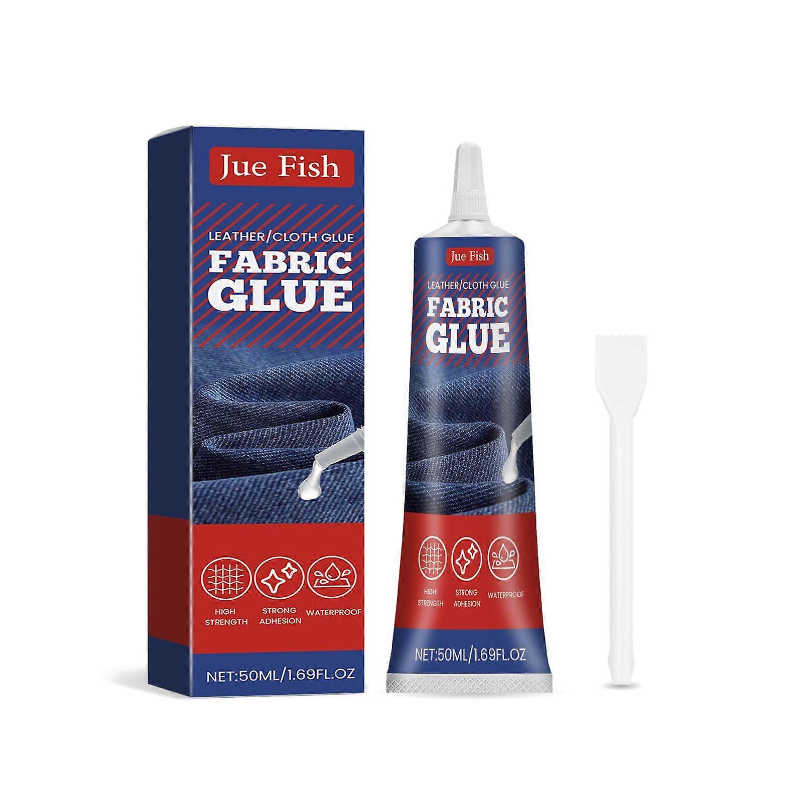 Jue-Fish Multi-Functional Fabric Adhesive For Repairing Pattern Holes In Clothes And Leather Insoles