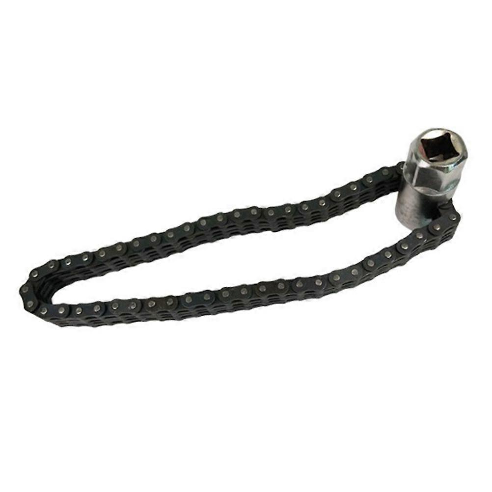 44 Sections Oil Filter Spanner L Shape Double Chain Disassemble Auto Car Oil Filter Wrench Removal Tool
