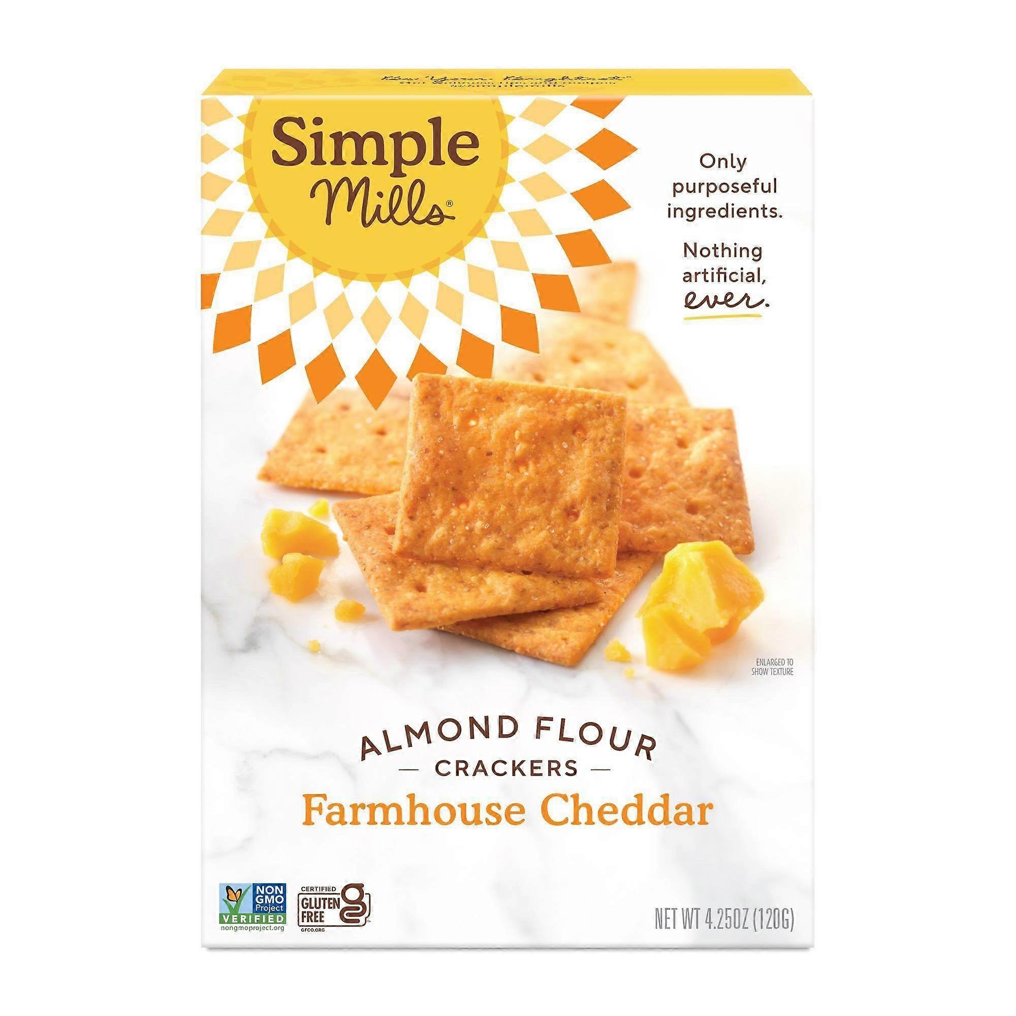 Simple Mills Cheddar Cracker, 4,25 Unzen