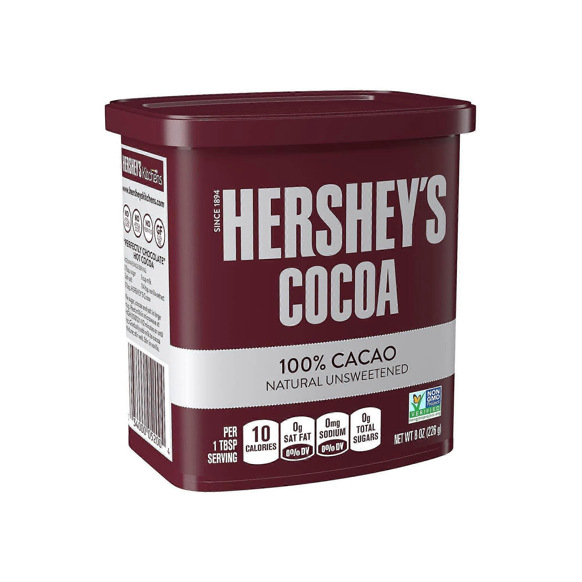 Hershey's Natural Unsweetened Cocoa, 8 Oz