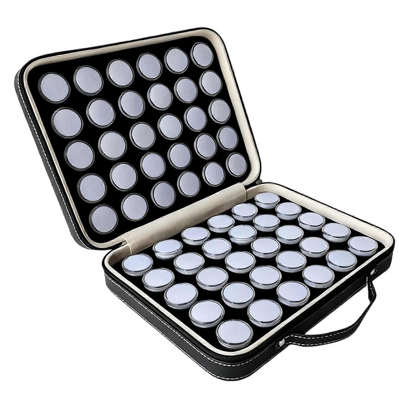 Practical Acrylic Jewelry Storage Container with Carrying Handle Jewelry Storage Case for Home Use and Retail Display Multicolor