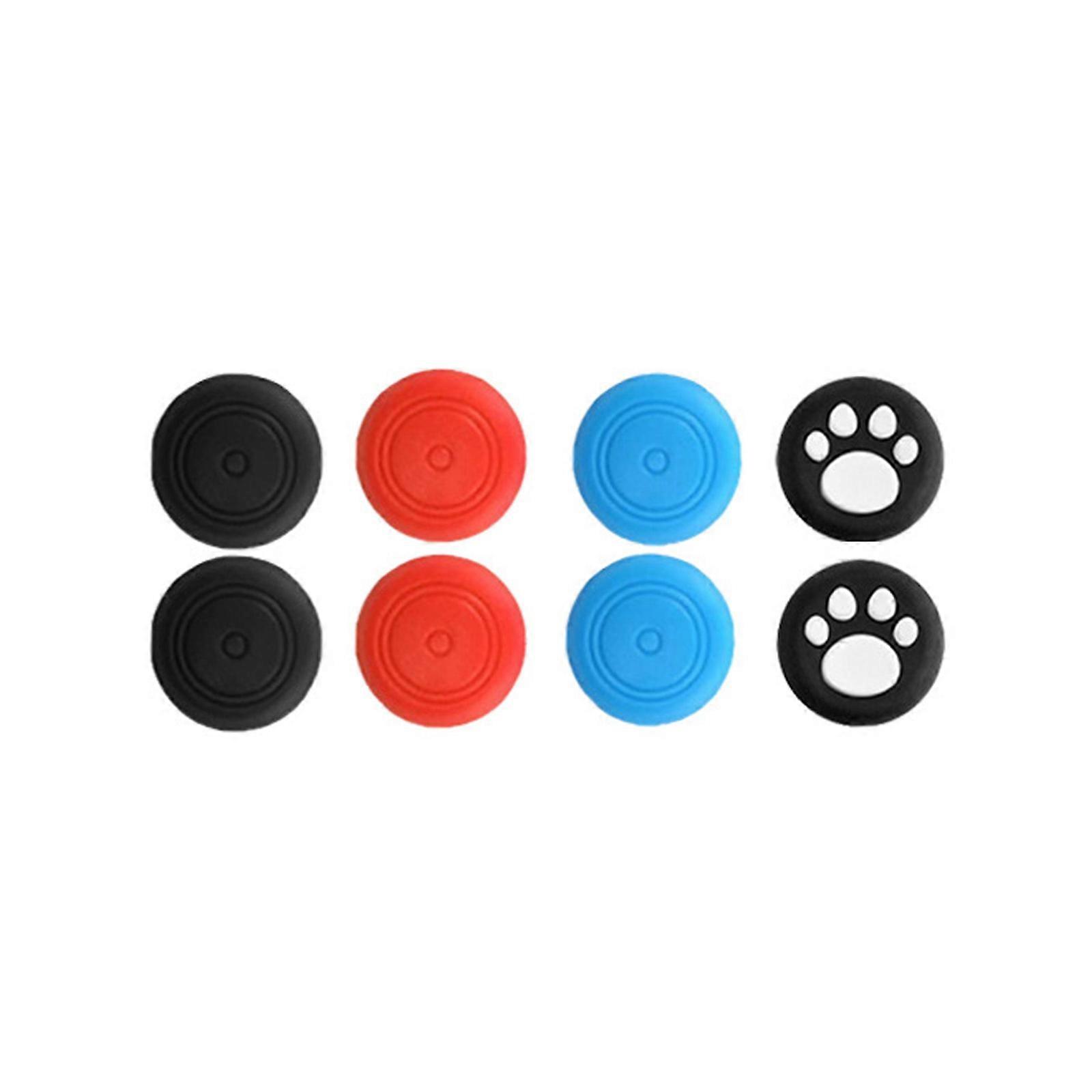 8pcs Soft Protective Caps for NS2 Controller Joystick Grip Caps Rocker Cover Replacement Thumbstick Cover Multicolor