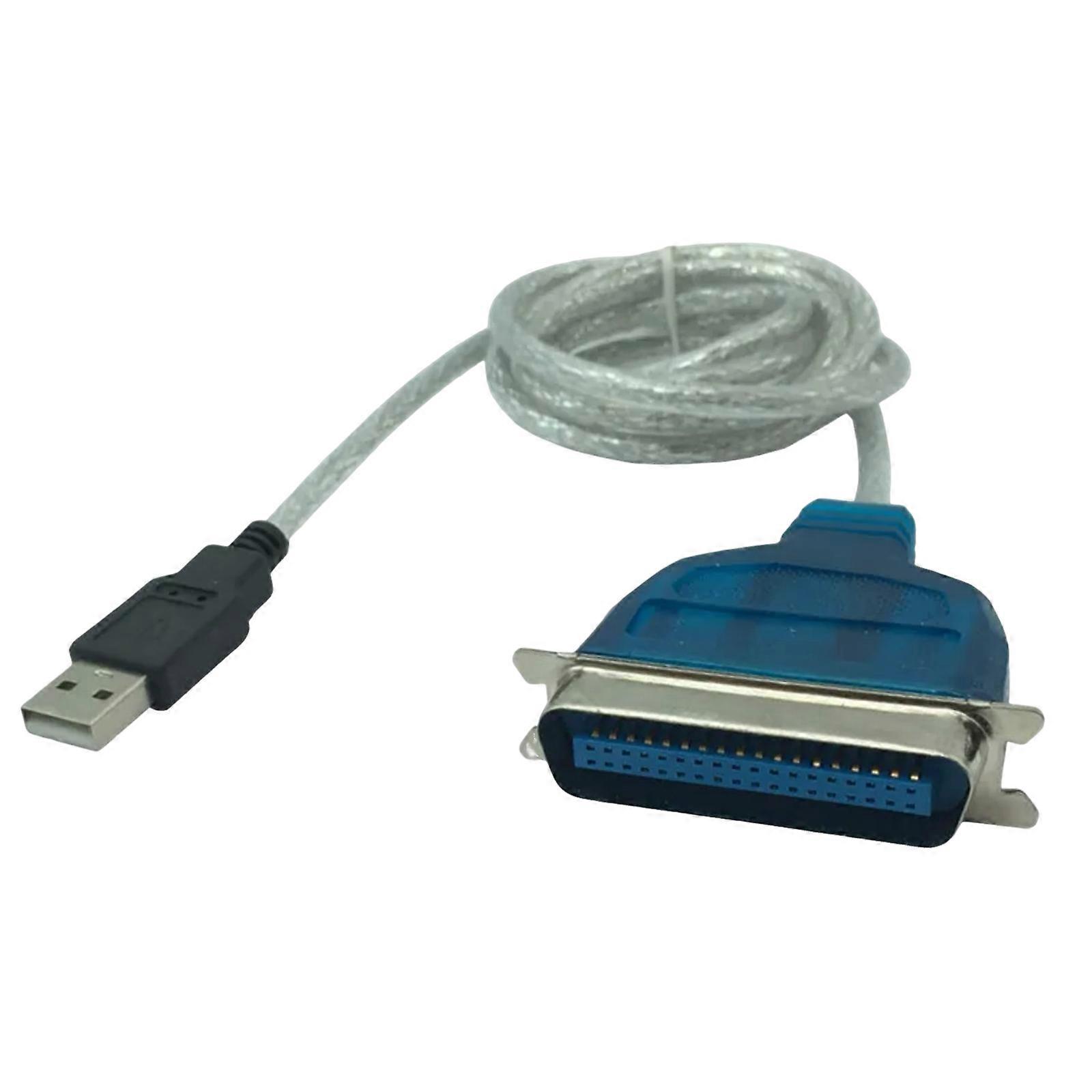 Plugs Play USB Printer Cable Adapters For 1284 Port Devices Maintains Printing Speed And Signal Stability Multicolor