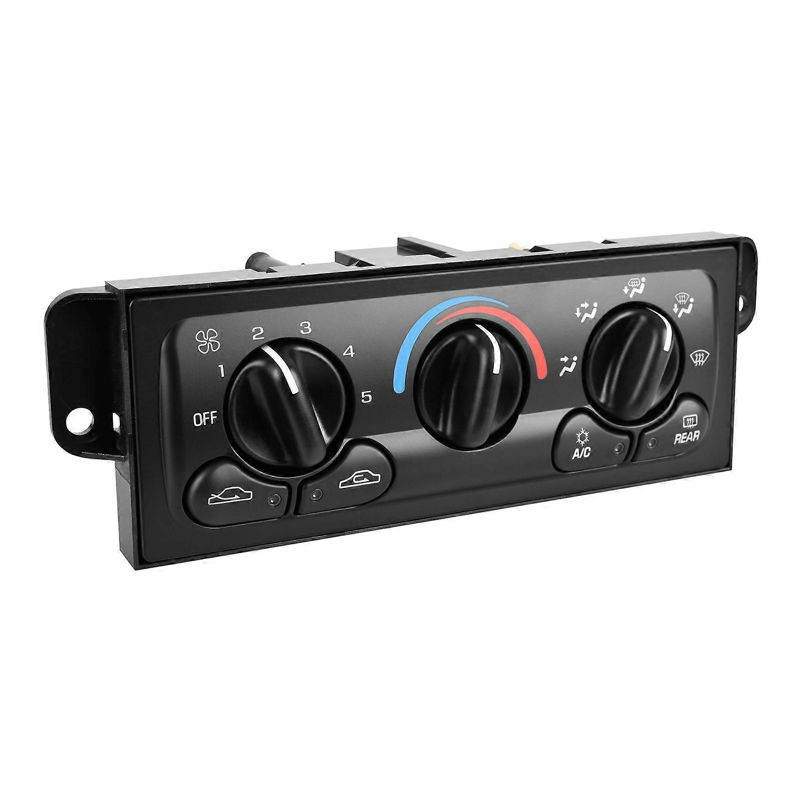 Heater Control Panel ABS Material Direct Fit For 1997 2005 Models With Simplified Installation Multicolor