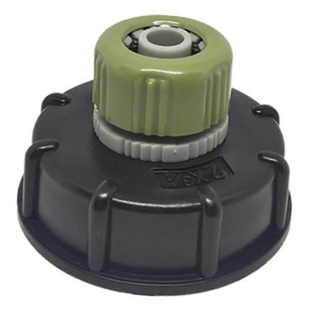 IBC Tank Adapter S60X6 to Standard 1/2inch Garden Hose Connector Pipe Fitting