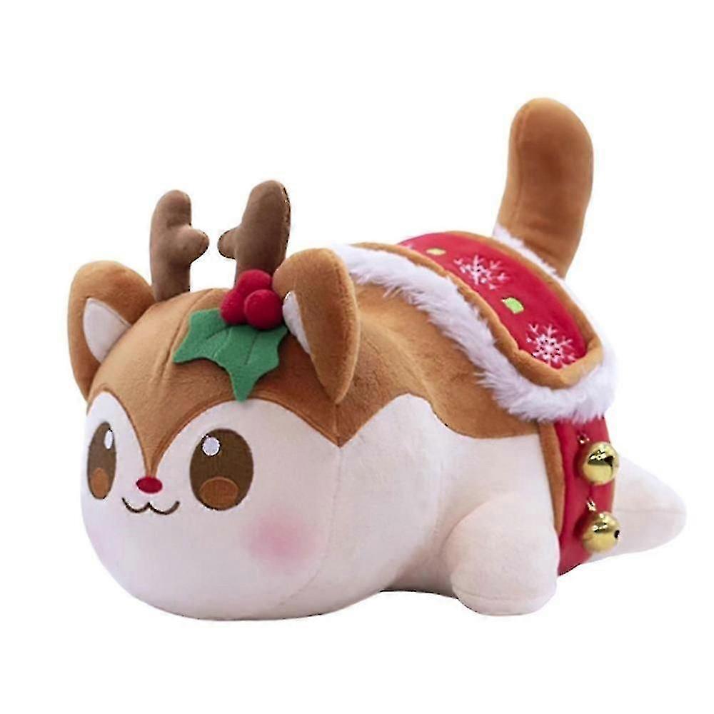 Moose Cat Plush Toy, Short Plush PP Cotton, Parent-Child Interactive Sofa and Car Decoration