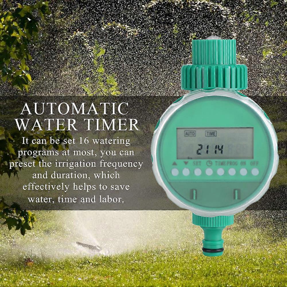 5pcs set Garden Water Timer Watering Irrigation Controller Kit with Y shaped Quick Connector