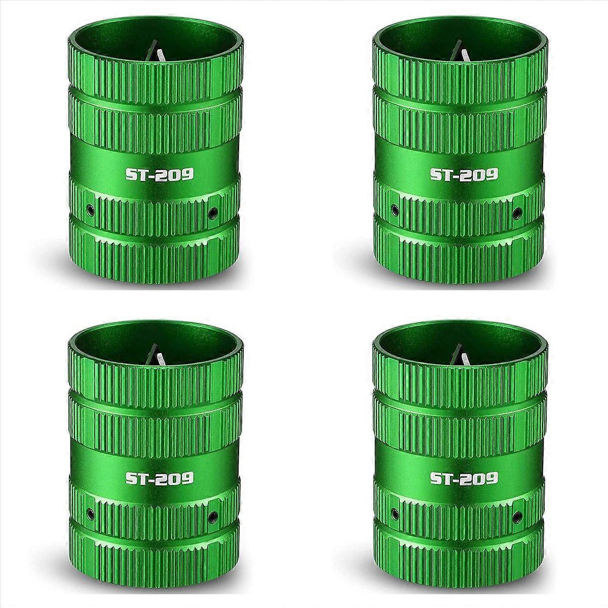 4X Pipe Reamer Tool [Plumbers Efficient Helper] Deburring Tool for Copper PVC Pipe Cleaner, Tubing a