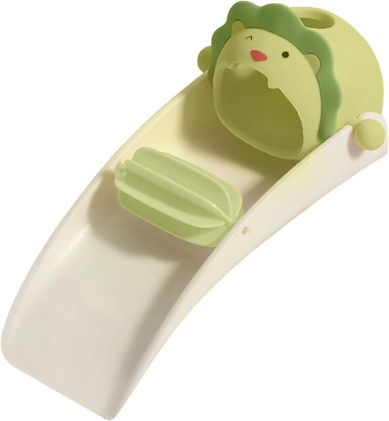 Child-Friendly Faucet Extension, Faucet Extender, Multifunctional Faucet Extension for Children, Faucet Attachment for Kitchen and Toilet Faucets (Gre