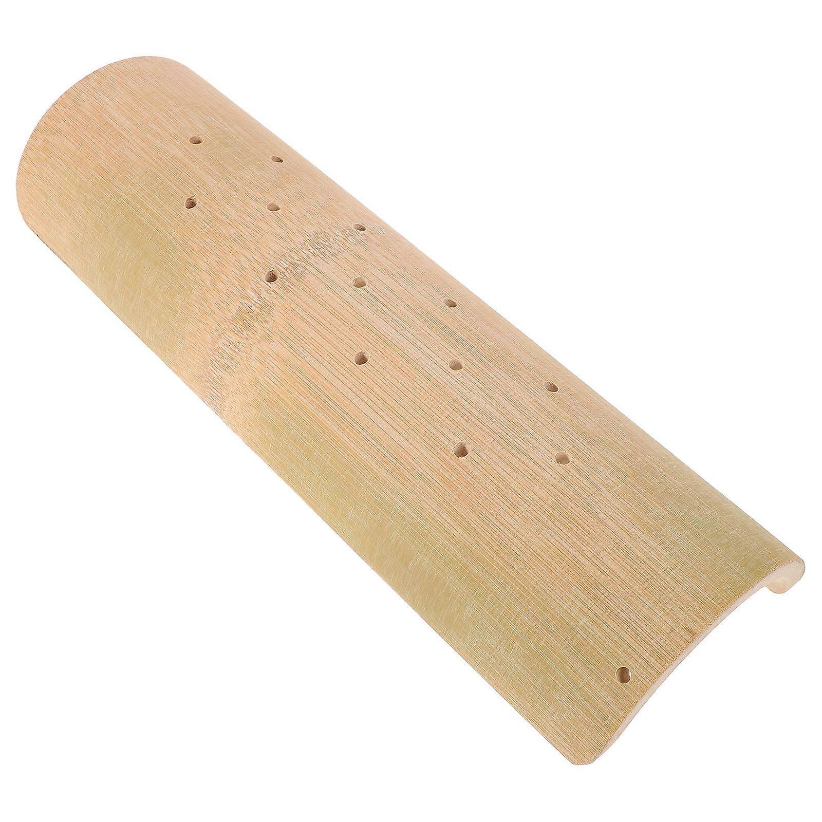 Bamboo Cervical Pillow Handmade Neck Support Pillow for Spa