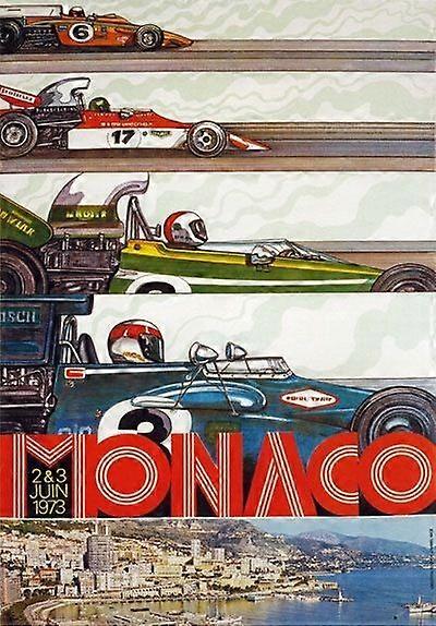 Monaco 1973Stress Reliever Jigsaw Puzzle EB 2526