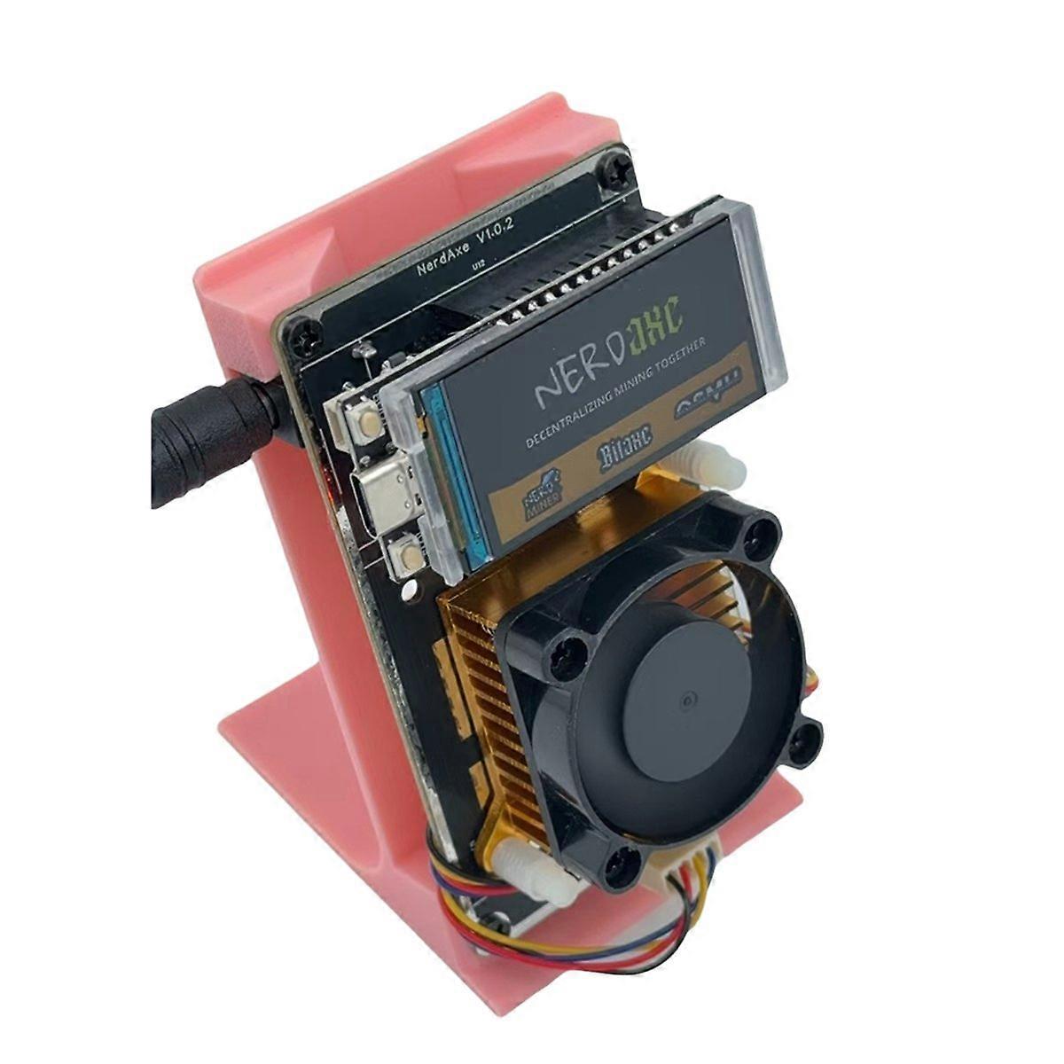  BTC Miner 500Gh/S BM1366 ASIC Chip NerdMiner UK Plug