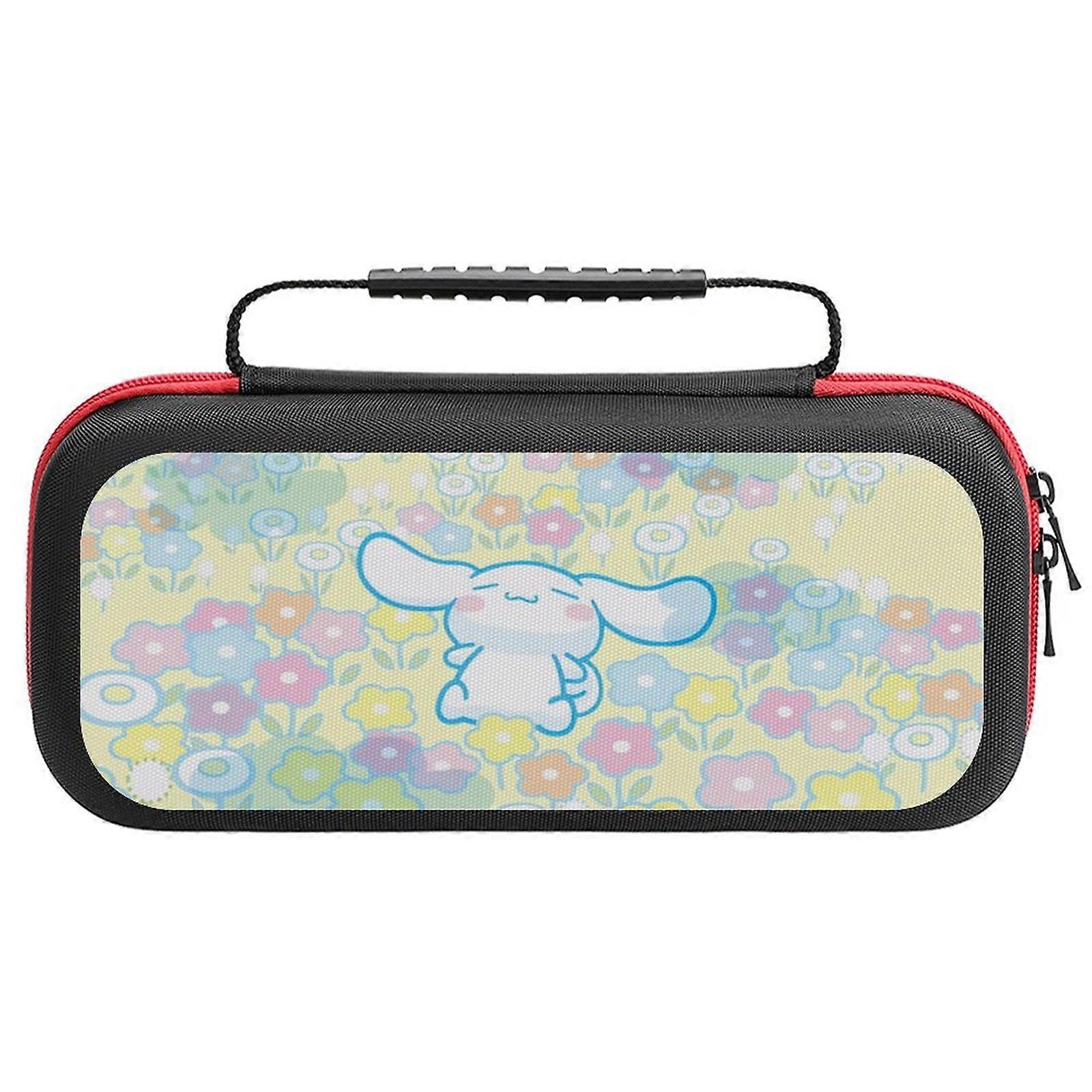 Cinnamoroll Carrying Case for compatible with Nintendo Switch Hard Shell Portable Travel Carry Case Game Storage Bag