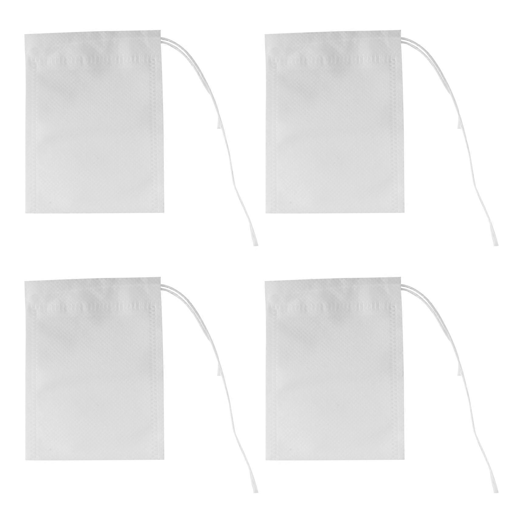 400 Pcs Disposable Tea Filter Bags Empty Cotton DrawstringTea Bags