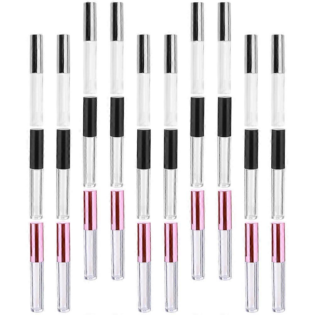 30pcs Lip Gloss Tubes Empty Tubes Refillable Lip Balm Bottles DIY Lip Gloss Container