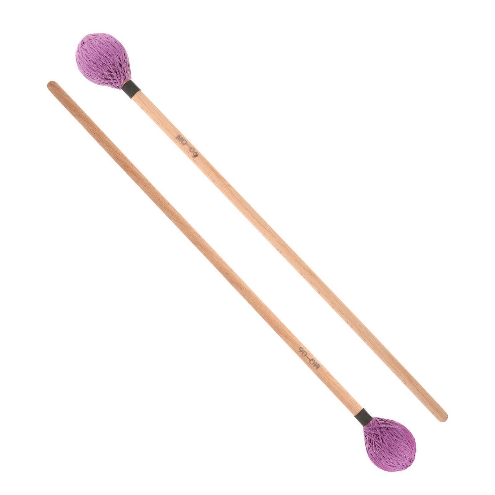 Palitos de marimba de madera para percusión musical (1 par)