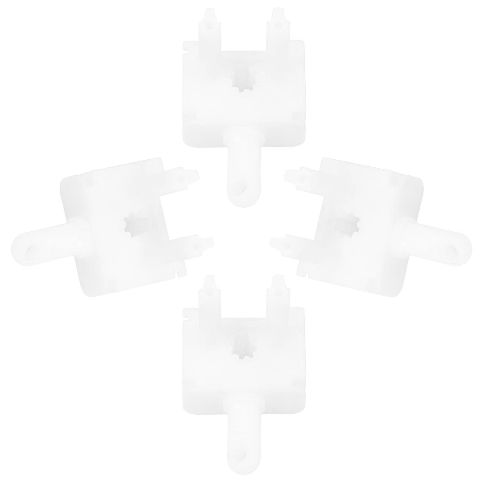 Vertical Blind Wand Control Replacement White 4Pcs for Window Blinds