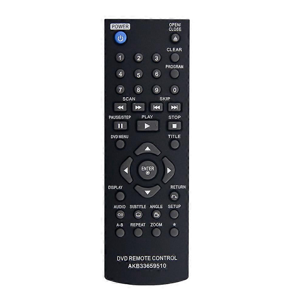 Remote Control AKB33659510 Replace for DVD Player DP122 DP520
