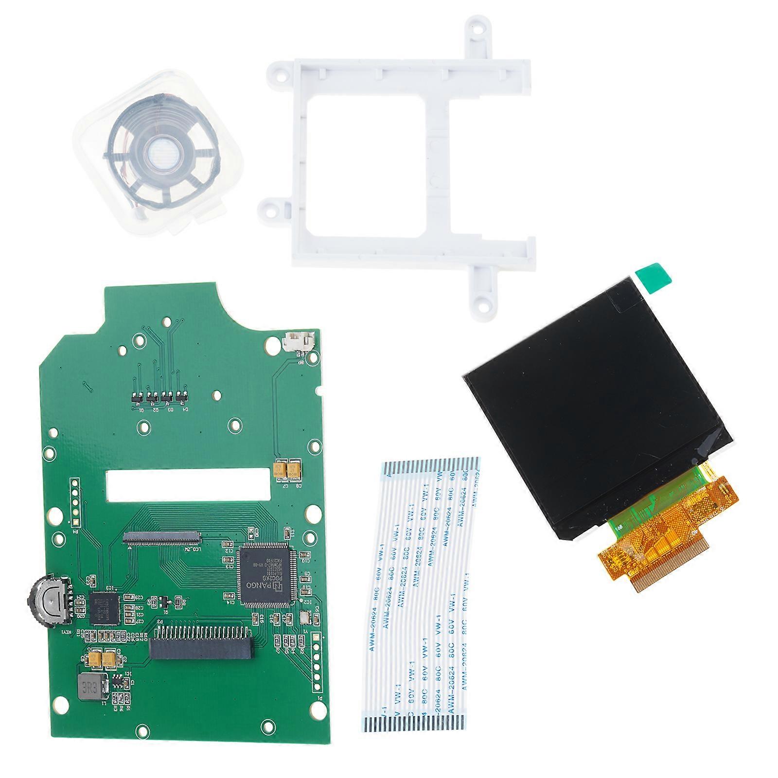 LCD Modification Kit Game Concole Repair Accessories for GB v4.0 High Brightnes IPS Screen 2.45'' LCD Screen Replacement Multicolor