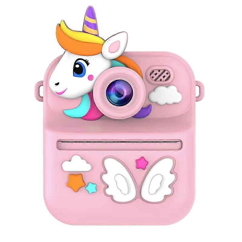 S1 2.4 Inch IPS Screen Kids Camera Instant Print Digital Camera Dual Lens HD Video Recorder for Chil