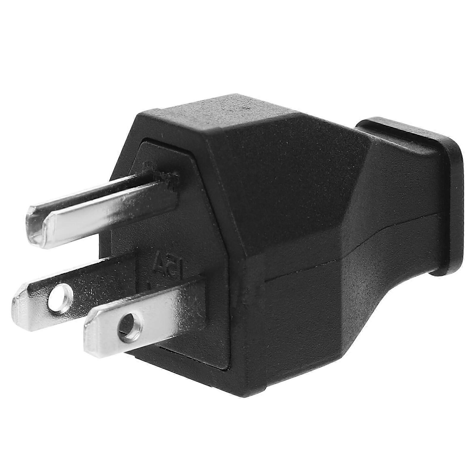 US Power Plug Replacement with HeavyDuty Flat Angled Male Design for Safe Easy Cord