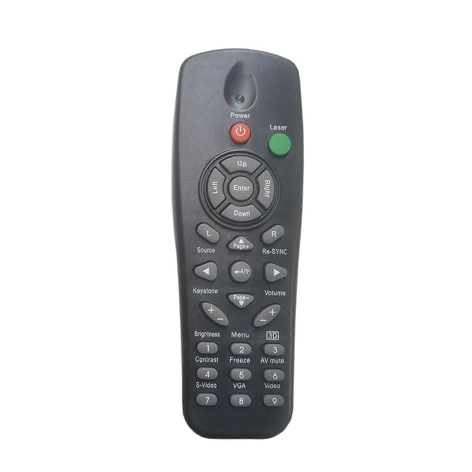 Remote Control with Laser Pointer for Optoma Projector, Compatible with DS322 DS317 DS316 DS219 Models