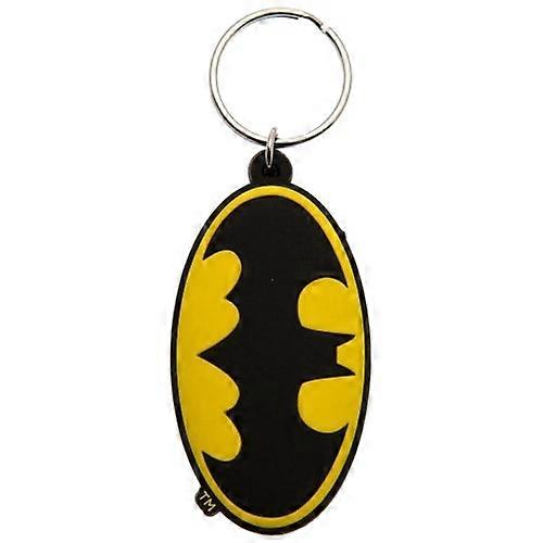Batman Symbol Rubber Keyring