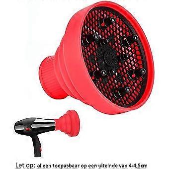 Universeel opvouwbaar haardiffuseropzetstuk voor föhn - Professioneel salonproduct, lichtgewicht, opvouwbaar, draagbaar en geschikt voor de meeste föhns.
