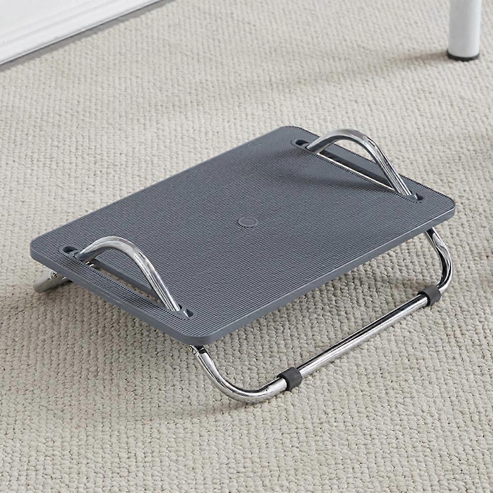 Non-Slip Base Ergonomic Footrest Stool Tilting Function Adjustable Pedal Stool  Under Desk Use