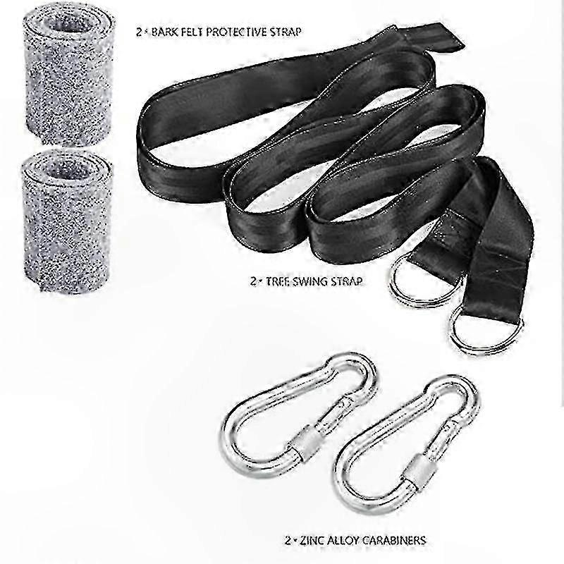 Heavy Duty Hanging Straps for Tree Swings and Hammocks, Durable and Simple to Install