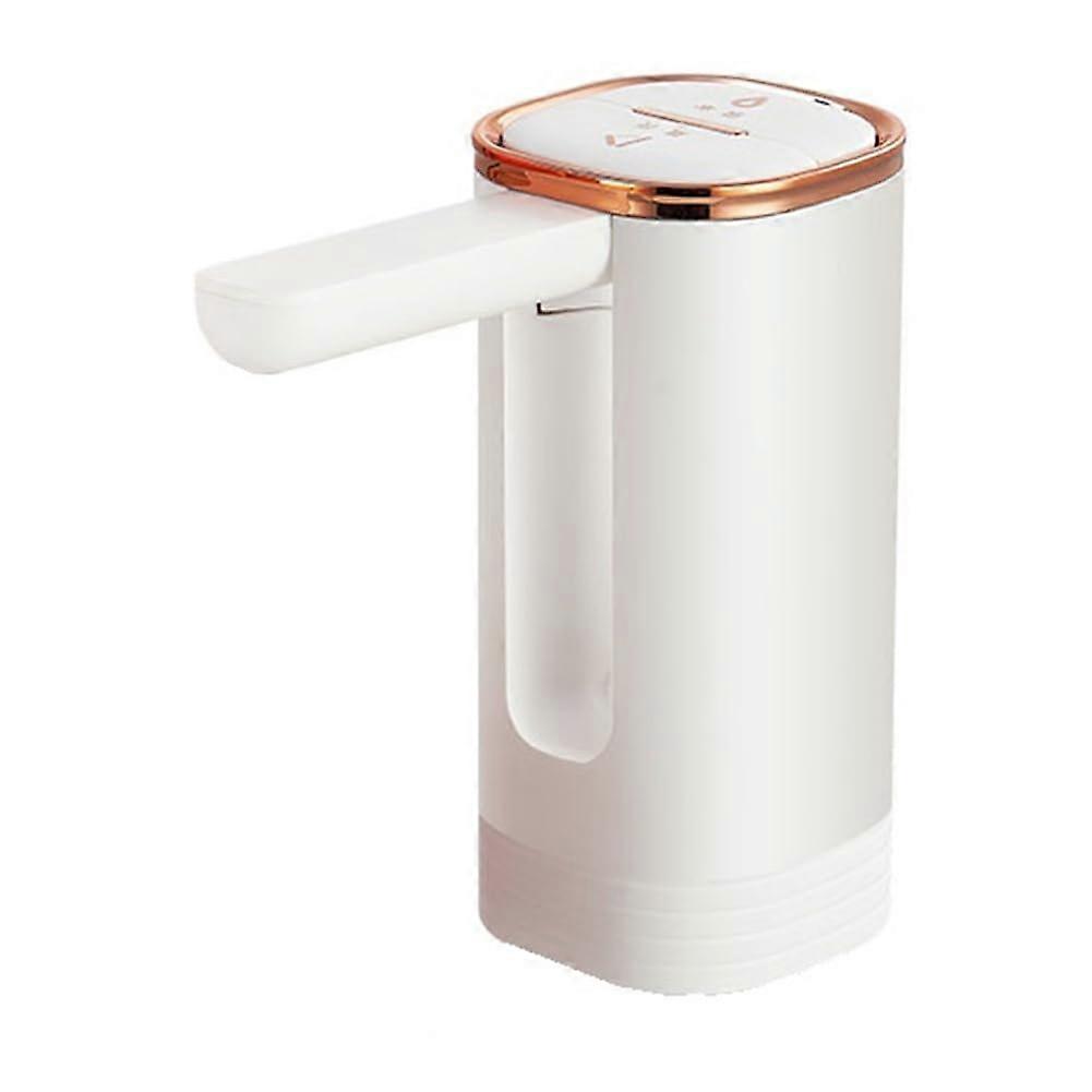 Water Dispenser Pump with OneTouch Automatic Operation, Rechargeable Electric Pump for Bottled Water