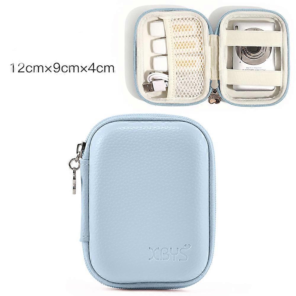 Portable Shockproof Camera Case Waterproof Mini Carrying Case PU Leather Storage Bag Camera Accessories