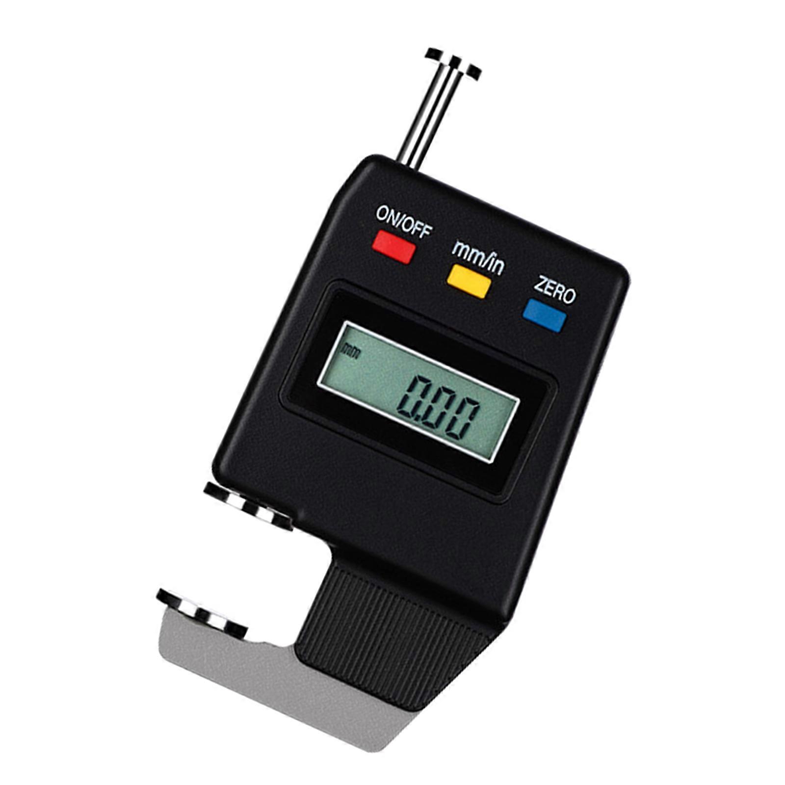 Multifunction Electronic Calipers Unit Switchable mm Inches Precise Dimension Reading Tool Pocket Gauges for Professional Use Multicolor