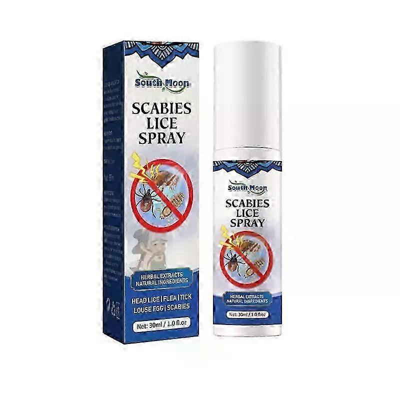 Scabies and lice removal spray for the head