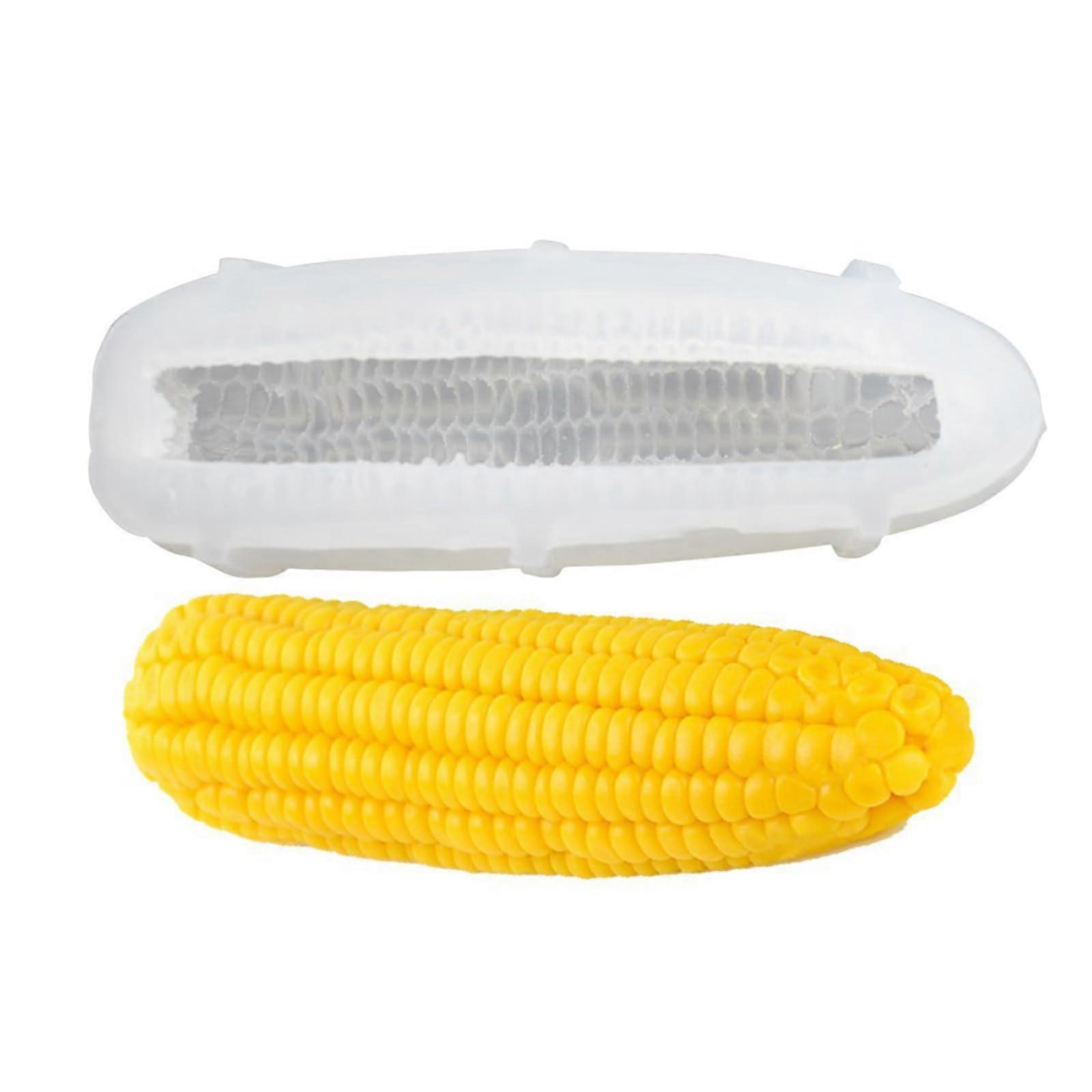 Silicone Baking Mold with Realistic Corn Design, Nonstick Reusable Cake and Dessert Mold