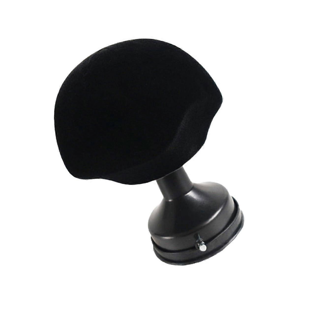 Wig Stand with Stable Suction Base, ShapePreserving Mushroom Head for Styling and Display
