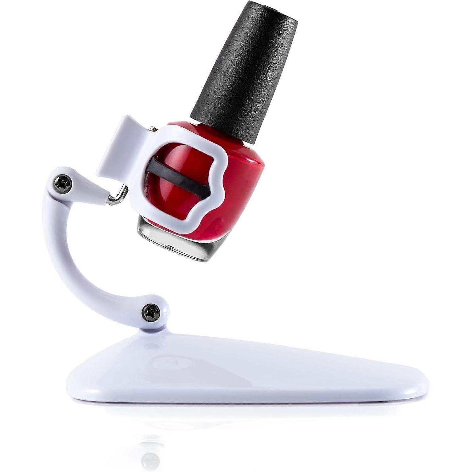 Nail polish holder, nail polishing tool