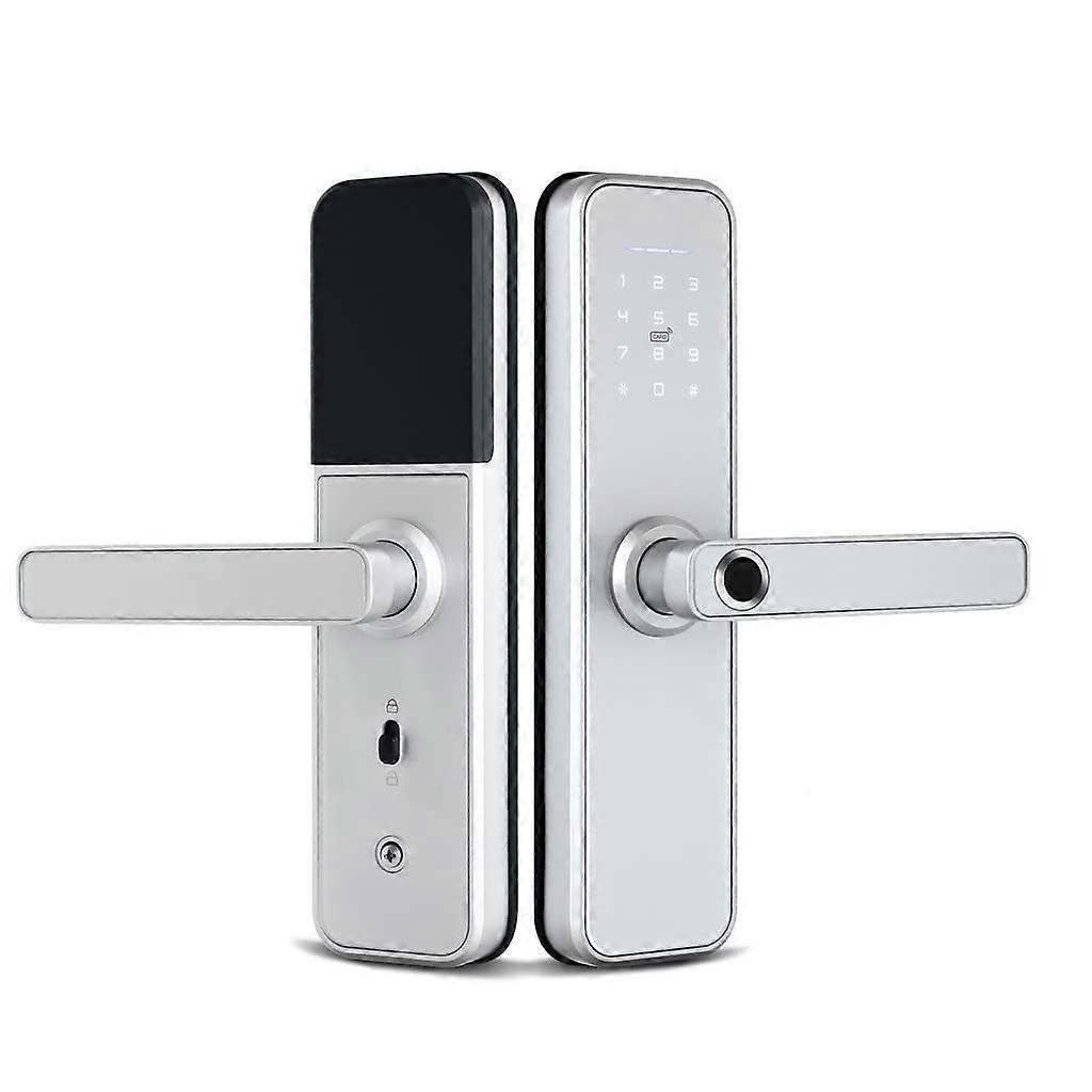 Smart Fingerprint Door Lock with App Control, Multiple Unlock Options, Keyless Entry for Home Security