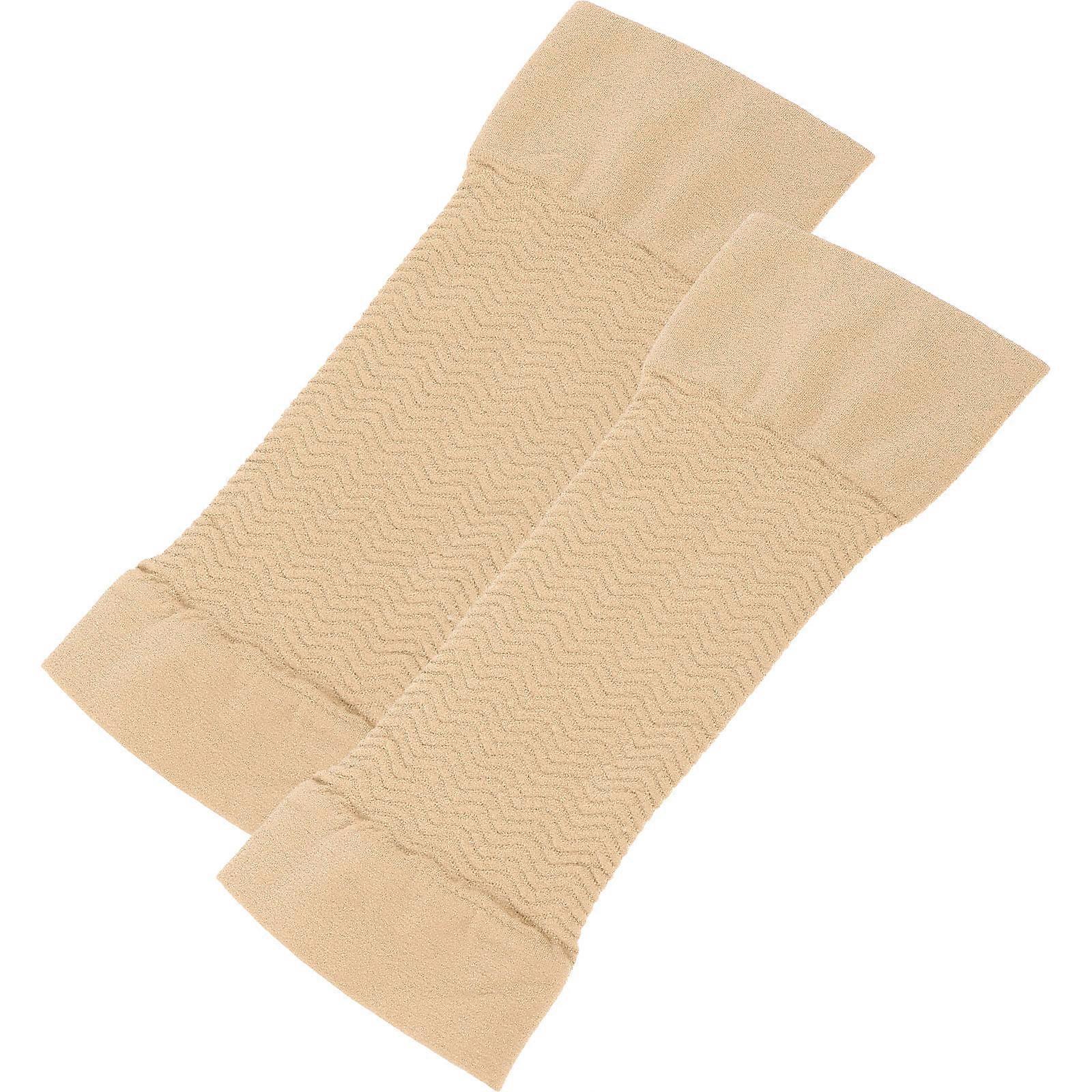 Arm Slimming Sleeves Elastic Compression Arm Sleeves Protective 1Pair