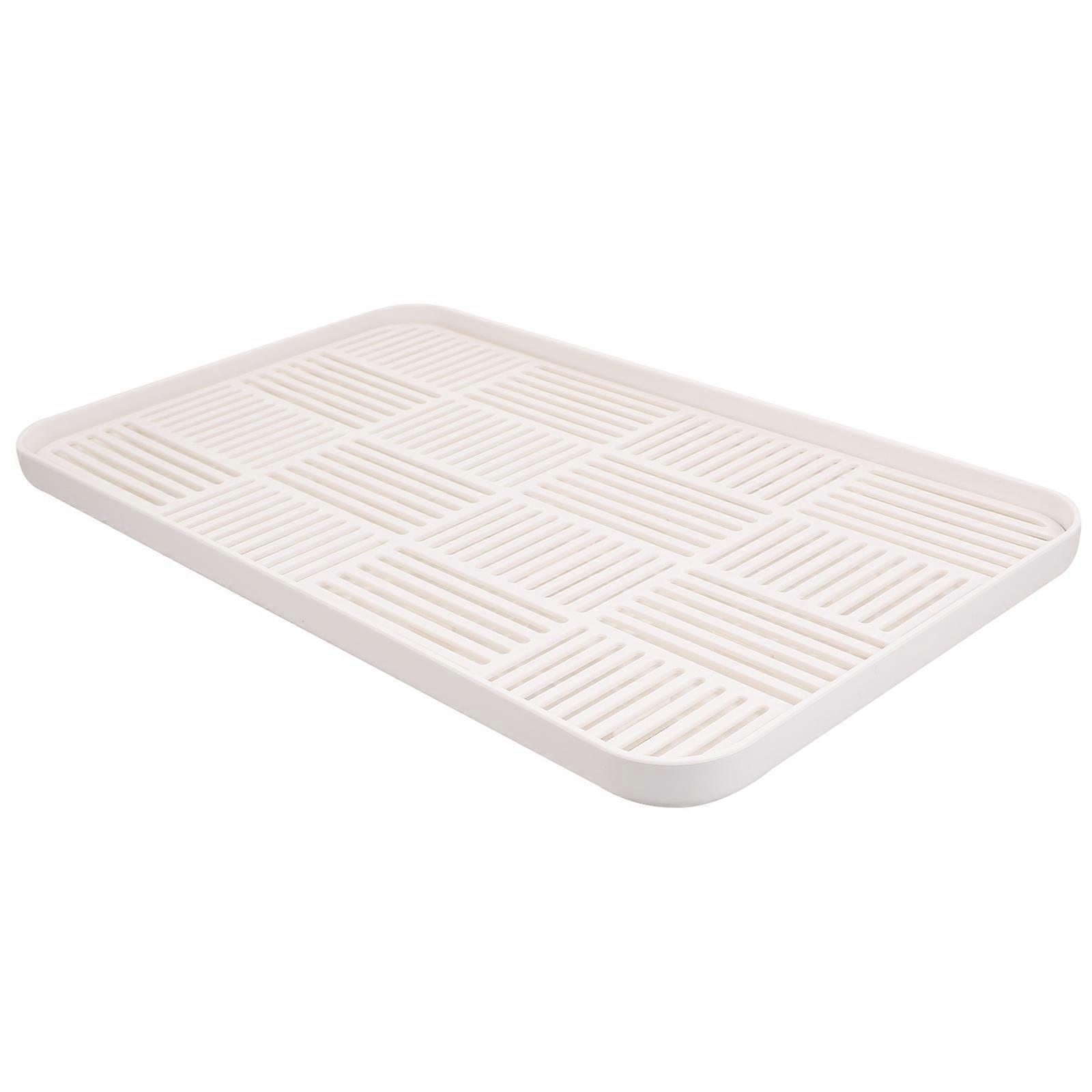Double-Layer Fruit Holder Multi-Function Draining Tray for 1 Home