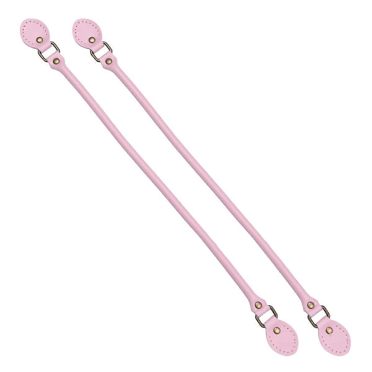 Handbag Strap Handle for Tote 1Pair Light Pink